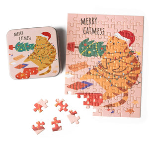 Holiday Mini Puzzle Tins