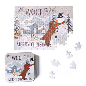 Holiday Mini Puzzle Tins