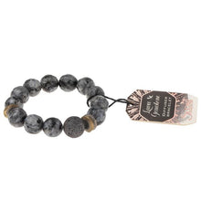 Scout Curated Wears Lava & Gemstone Diffuser Bracelet - Black Labradorite - BeautyOfASite - Central Illinois Gifts, Fashion & Beauty Boutique