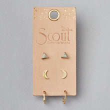 Scout Curated Wears Ella Stud Trio - BeautyOfASite - Central Illinois Gifts, Fashion & Beauty Boutique