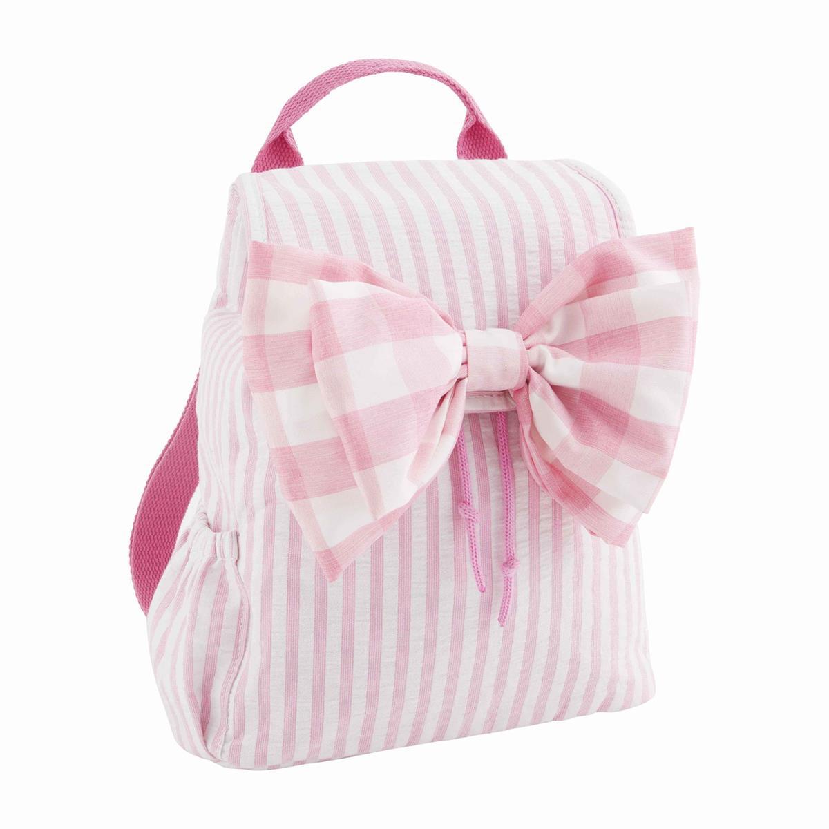 Mud Pie Bow Drawstring Backpack - BeautyOfASite - Central Illinois Gifts, Fashion & Beauty Boutique