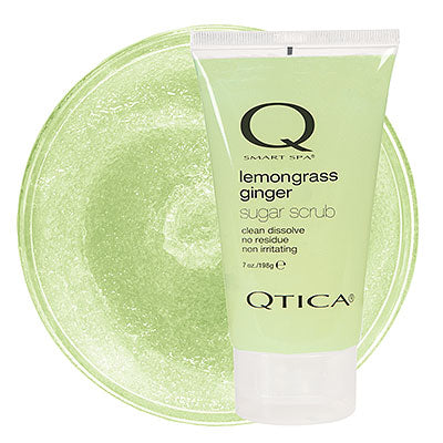 Qtica Smart Spa Lemongrass Ginger Sugar Scrub - BeautyOfASite - Central Illinois Gifts, Fashion & Beauty Boutique