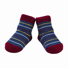 Mud Pie Navy Striped Baby Socks - BeautyOfASite - Central Illinois Gifts, Fashion & Beauty Boutique