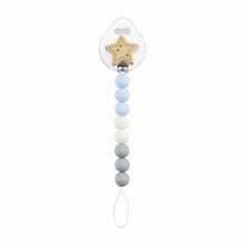 Mud Pie Blue Star Wood & Silicone Pacy Clip - BeautyOfASite - Central Illinois Gifts, Fashion & Beauty Boutique