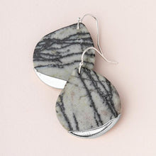 Scout Curated Wears Stone Dipped Teardrop Earring - Picasso Jasper - BeautyOfASite - Central Illinois Gifts, Fashion & Beauty Boutique