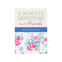 3-Minute Devotions from the Proverbs - Wisdom for Women - BeautyOfASite - Central Illinois Gifts, Fashion & Beauty Boutique