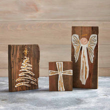 Mud Pie Reclaimed Wood Gold Christmas Plaque - BeautyOfASite - Central Illinois Gifts, Fashion & Beauty Boutique