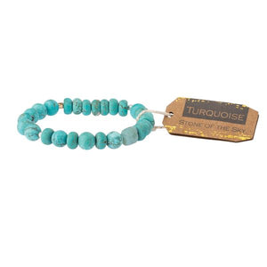 Scout Curated Wears Stone Stacking Bracelet - Turquoise - BeautyOfASite - Central Illinois Gifts, Fashion & Beauty Boutique