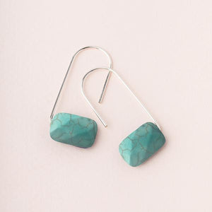 Scout Curated Wears Floating Stone Earring - Turquoise - BeautyOfASite - Central Illinois Gifts, Fashion & Beauty Boutique