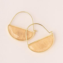Scout Curated Wears Stone Prism Hoop Earring - Citrine - BeautyOfASite - Central Illinois Gifts, Fashion & Beauty Boutique