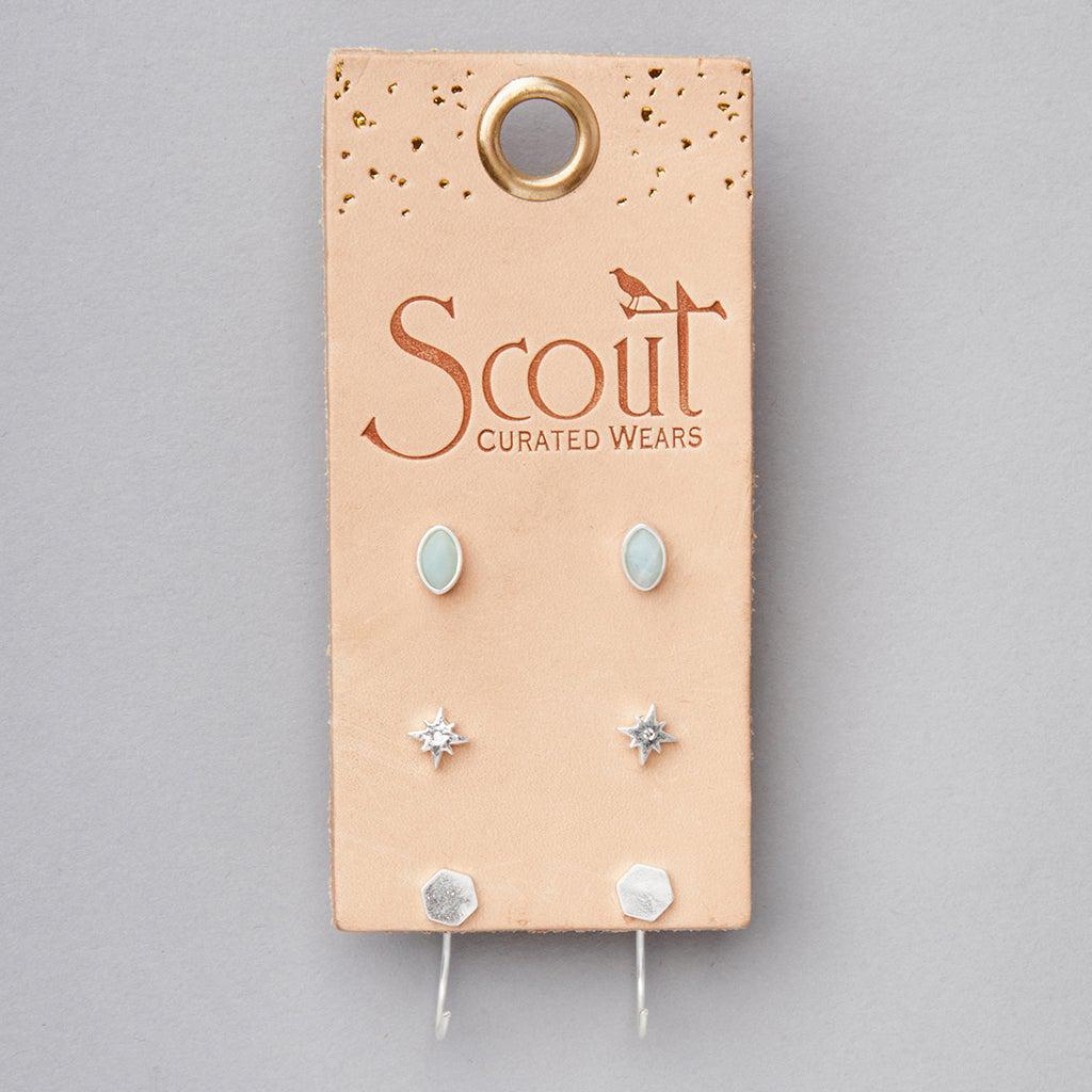 Scout Curated Wears Gabby Stud Trio