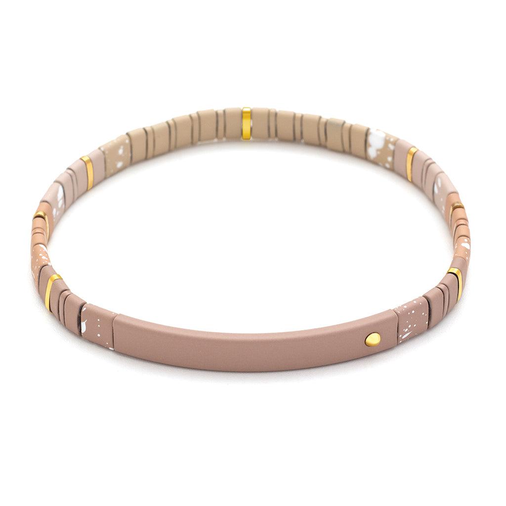Scout Curated Wears Good Karma Ombre Bracelet - Gratitude Fawn/Gold