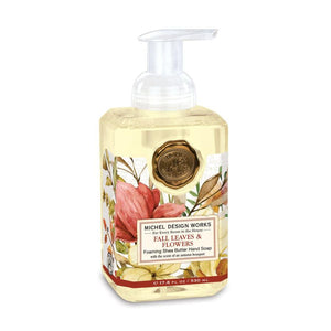 Michel Design Works Foaming Hand Soap - Fall Leaves & Flowers - BeautyOfASite - Central Illinois Gifts, Fashion & Beauty Boutique