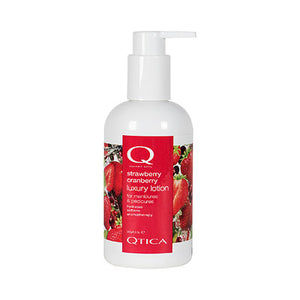 Qtica Smart Spa Strawberry Cranberry Luxury Lotion - BeautyOfASite - Central Illinois Gifts, Fashion & Beauty Boutique