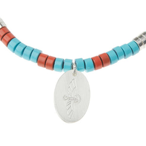Scout Curated Wears Stone Intention Charm Bracelet - Aqua Terra - BeautyOfASite - Central Illinois Gifts, Fashion & Beauty Boutique