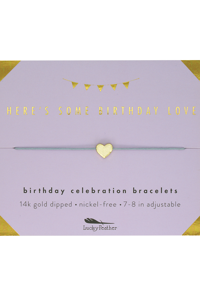 Birthday Celebration Bracelet - Birthday Love - BeautyOfASite - Central Illinois Gifts, Fashion & Beauty Boutique