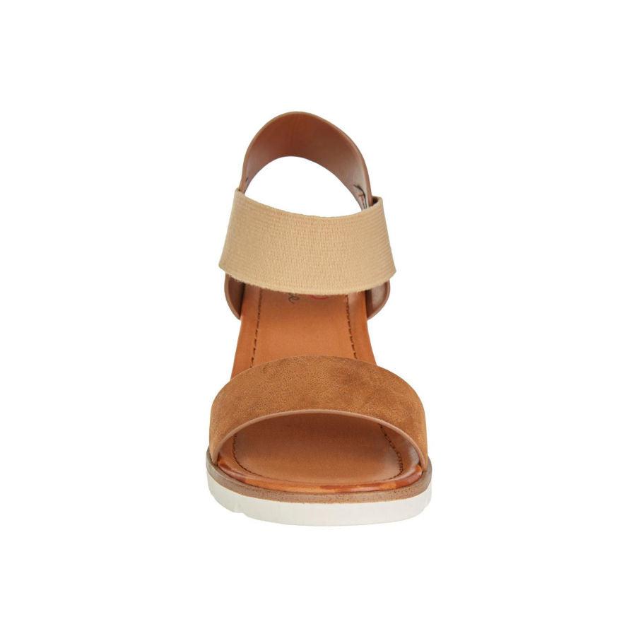 Mia Amore Calily Wedge Sandal - Cognac