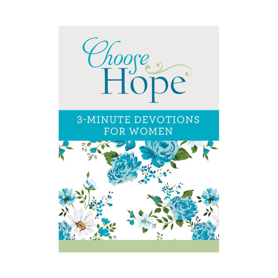3-Minute Devotions for Women - Choose Hope - BeautyOfASite - Central Illinois Gifts, Fashion & Beauty Boutique