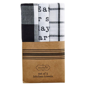 Mud Pie Circa Dish Towel Sets - BeautyOfASite - Central Illinois Gifts, Fashion & Beauty Boutique