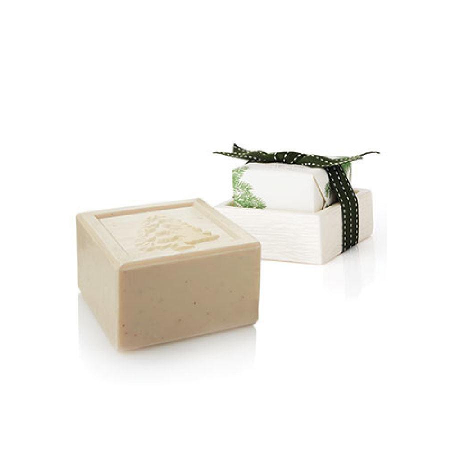 Thymes Frasier Fir Bar Soap and Dish Set - BeautyOfASite - Central Illinois Gifts, Fashion & Beauty Boutique