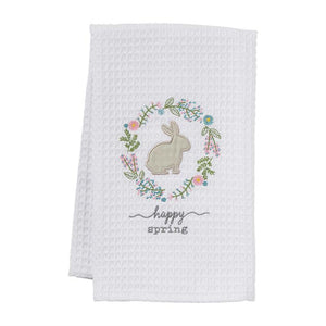 Mud Pie Spring Waffle Weave Towels - BeautyOfASite - Central Illinois Gifts, Fashion & Beauty Boutique