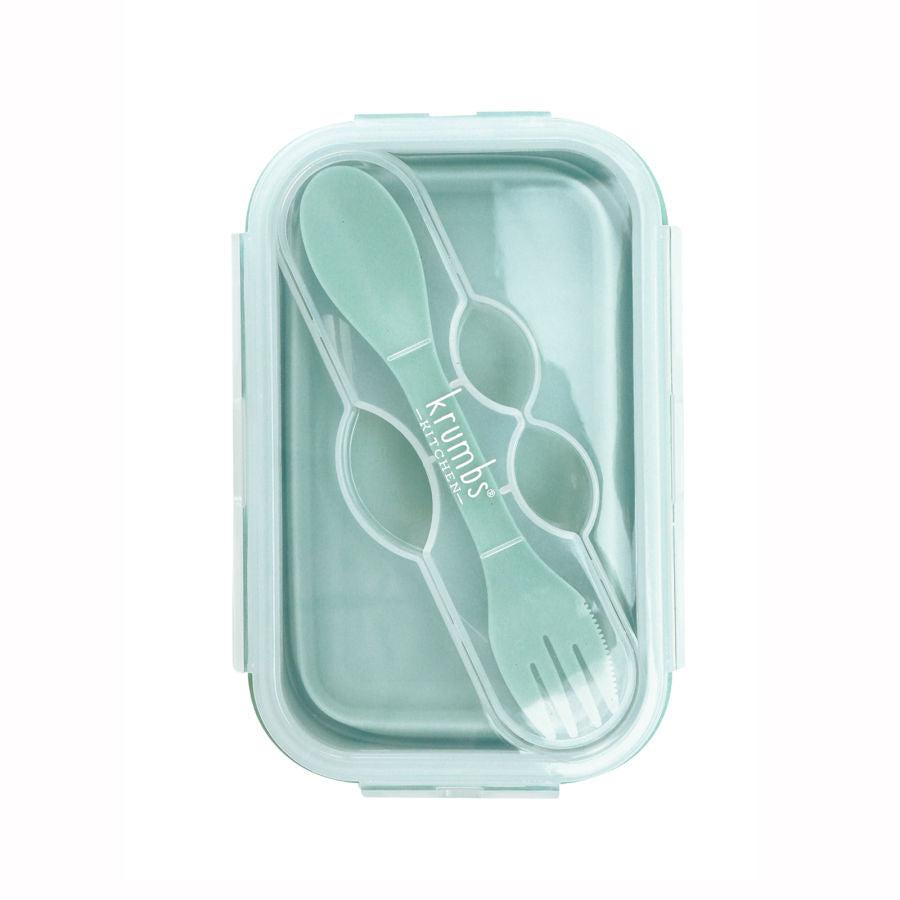 Krumbs Kitchen Silicone Lunch Container - BeautyOfASite - Central Illinois Gifts, Fashion & Beauty Boutique