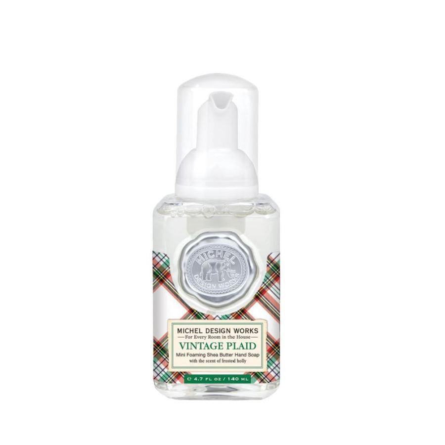 Michel Design Works Foaming Soap - Vintage Plaid - BeautyOfASite - Central Illinois Gifts, Fashion & Beauty Boutique