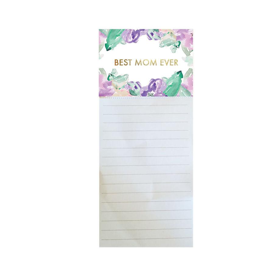 Best Mom Ever Magnetic Notepad - BeautyOfASite - Central Illinois Gifts, Fashion & Beauty Boutique