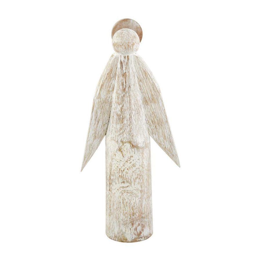 Mud Pie White Angel Sitter - BeautyOfASite - Central Illinois Gifts, Fashion & Beauty Boutique