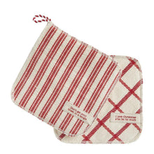 Mud Pie Circa Christmas Pot Holder Set - BeautyOfASite - Central Illinois Gifts, Fashion & Beauty Boutique