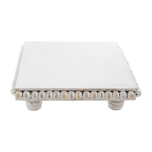 Mud Pie White Beaded Trivet - BeautyOfASite - Central Illinois Gifts, Fashion & Beauty Boutique