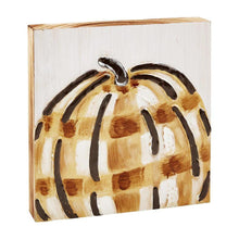 Mud Pie Painted Pumpkin Wooden Blocks - BeautyOfASite - Central Illinois Gifts, Fashion & Beauty Boutique