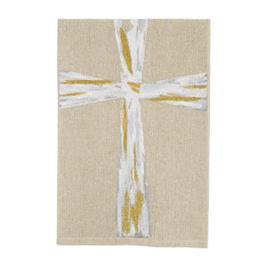 Mud Pie Gold Christmas Painted Towels - BeautyOfASite - Central Illinois Gifts, Fashion & Beauty Boutique