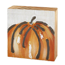Mud Pie Mini Painted Pumpkin Blocks - BeautyOfASite - Central Illinois Gifts, Fashion & Beauty Boutique