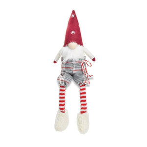 Mud Pie Christmas Dangle Leg Gnome - BeautyOfASite - Central Illinois Gifts, Fashion & Beauty Boutique