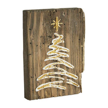 Mud Pie Reclaimed Wood Gold Christmas Plaque - BeautyOfASite - Central Illinois Gifts, Fashion & Beauty Boutique