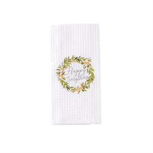 Mud Pie Easter Waffle Hand Towel - BeautyOfASite - Central Illinois Gifts, Fashion & Beauty Boutique