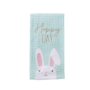 Mud Pie Easter Waffle Hand Towel - BeautyOfASite - Central Illinois Gifts, Fashion & Beauty Boutique