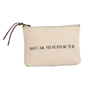 I Love You Recycled Canvas Zipper Pouch - Sign Language Pencil Case – Sun &  Song