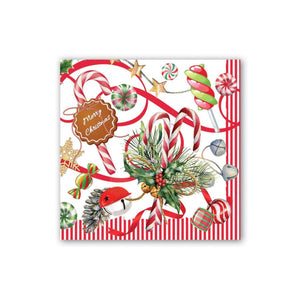 Michel Design Works Christmas Cocktail Napkins - BeautyOfASite - Central Illinois Gifts, Fashion & Beauty Boutique