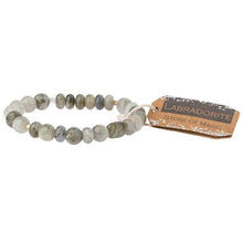Scout Curated Wears Stone Stacking Bracelet - Labradorite - BeautyOfASite - Central Illinois Gifts, Fashion & Beauty Boutique