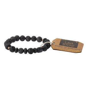 Scout Curated Wears Stone Stacking Bracelet - Lava - BeautyOfASite - Central Illinois Gifts, Fashion & Beauty Boutique
