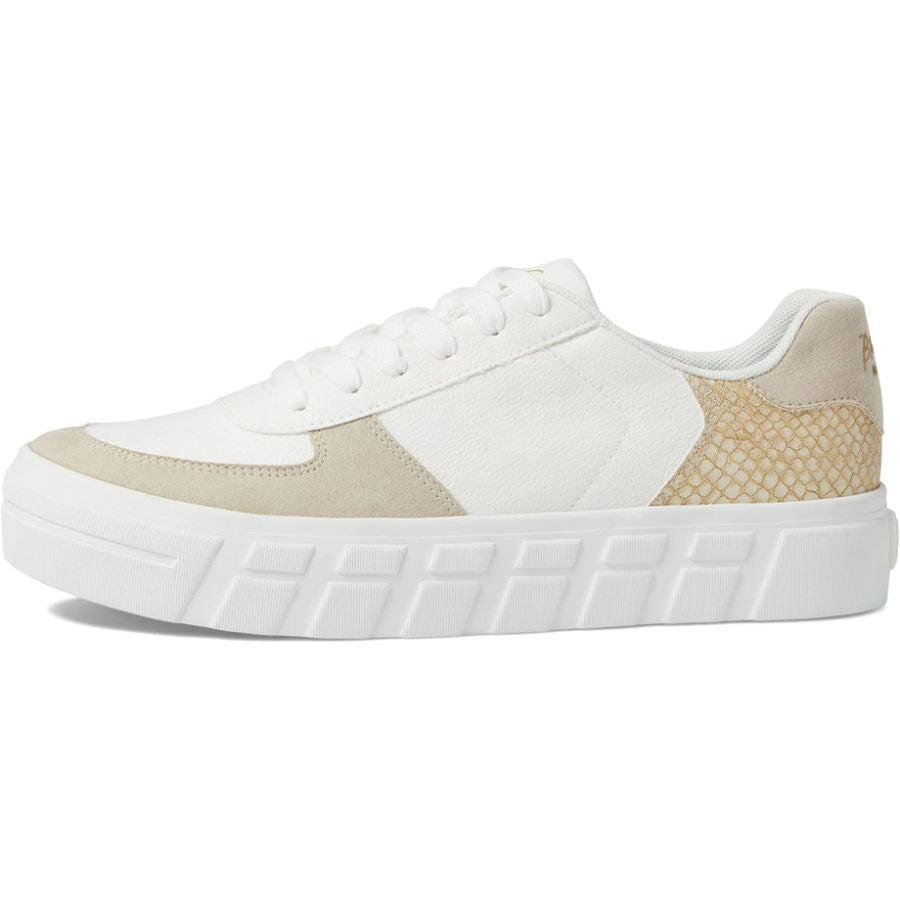 Blowfish Sideout Sneaker - White/Gold