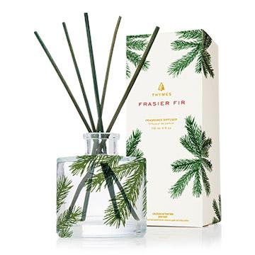 Thymes Frasier Fir Petite Pine Needle Reed Diffuser - BeautyOfASite - Central Illinois Gifts, Fashion & Beauty Boutique