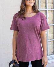 Grace & Lace Washed & Worn Tunic Tee - BeautyOfASite - Central Illinois Gifts, Fashion & Beauty Boutique